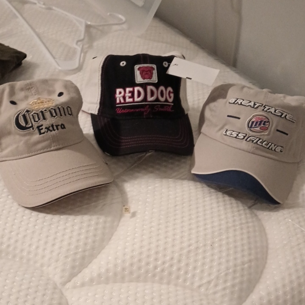 3 Mens Ball Caps